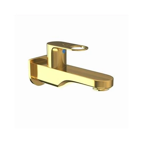 Jaquar Ornamix Prime Bib Cock With Wall Flange Full Gold