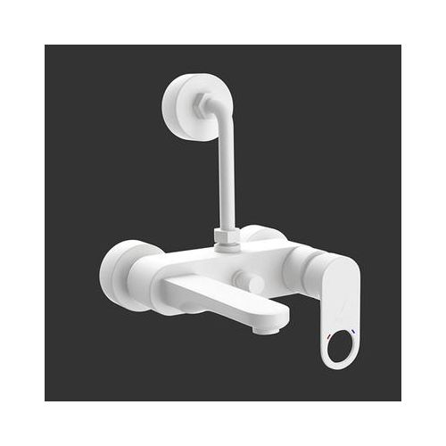 Jaquar Ornamix Prime Single Lever Wall Mixer With Provision For Overhead Shower White Matt