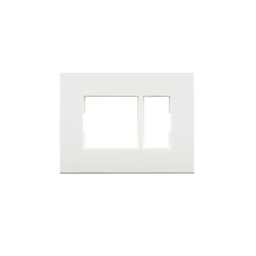 Roma Penta Regular Switch Plate - White