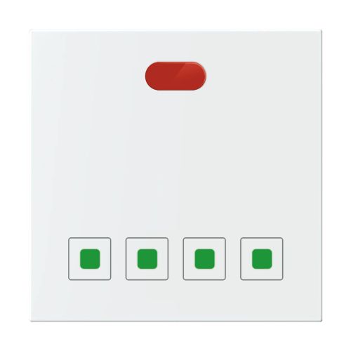 Anchor Roma Urban Touch 1 Way 4 Switch with Remote - 10A