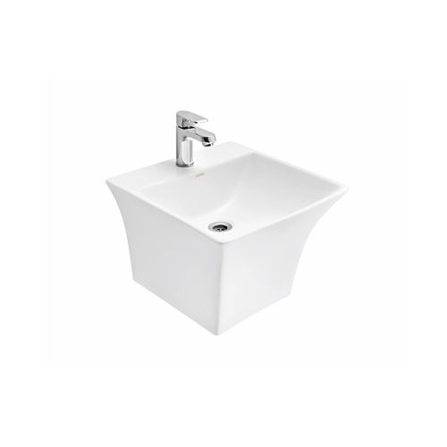 Cera Chamber Neo One Piece Wash Basin with Integrated Pedestal 440 x 440 x 345 mm