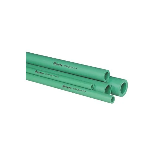 Supreme PP-R Green SDR-11 PN-10 Pipes -  3 Mtrs