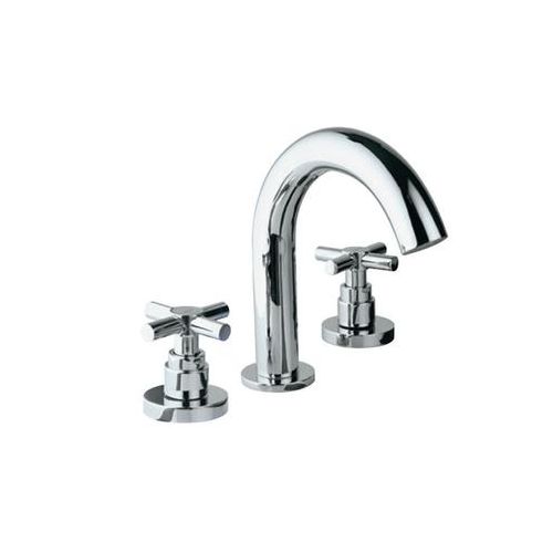 Jaquar Solo Bath Tub Filler Consisting Of 2 Control Cocks And One Spout, 20Mm Cartridge Size