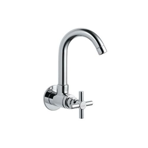 Jaquar Solo Sink Cock With Swinging Spout (Wall Mounted Model) With Wall Flange