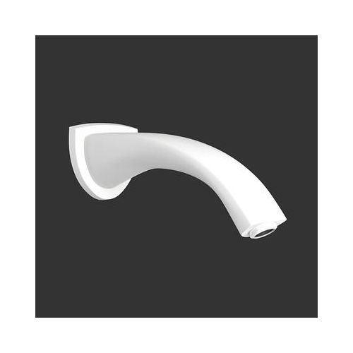 Jaquar Bath Tub Spout With Wall Flange White Matt