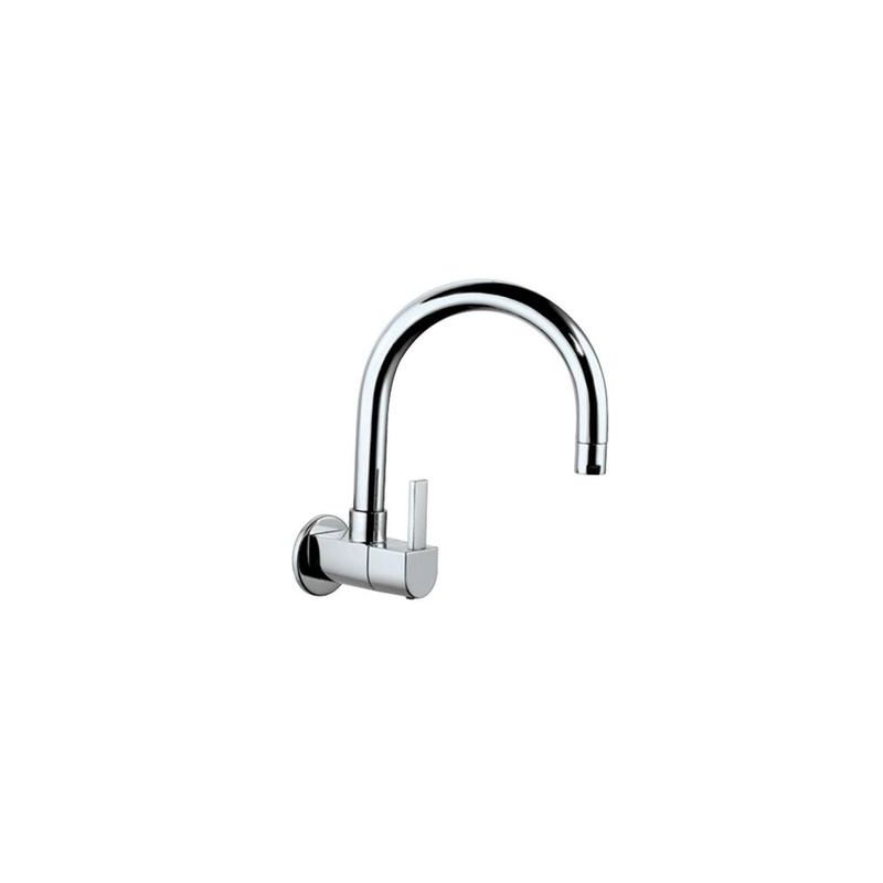 Jaquar Darc Sink Cock With Regular Swinging Spout (wall Mounted Model 