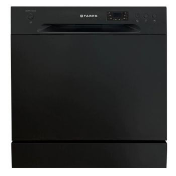 Faber FFSD 6PR 8S Ace Black Dishwasher