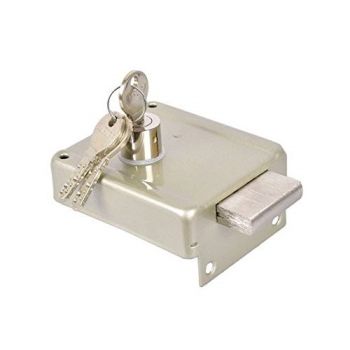 Europa Night Latch (NS) Nickel Silver 8120