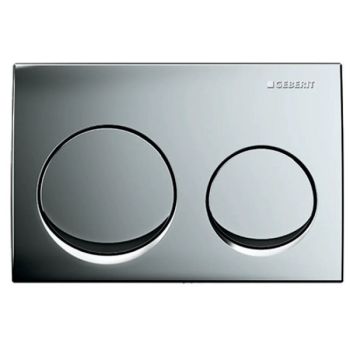 Geberit Alpha 20 Actuator Front Plate Bright Chrome