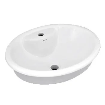 Parryware Cascade Nxt Self Rimming Counter Top Wash Basin White