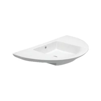 Cera Cress Counter Wash Basin Snow-White