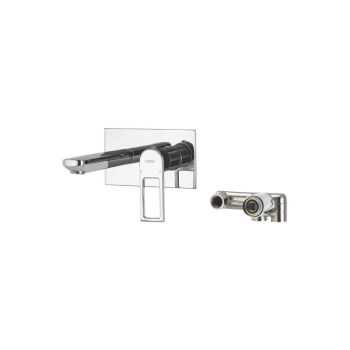 Cera Winslet Wall Mounted Single Lever Basin Mixer With 2Mm Metal Sheet F1099474