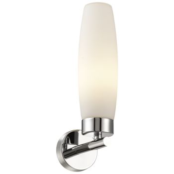 Jaquar 1 LT Opal Glass with Chrome Finishing Wall Lamp (DBL-CHR-MB12021321A)