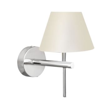 Jaquar 1 LT Opal Glass with Chrome Finishing Wall Lamp (DBL-CHR-MB12021331A)