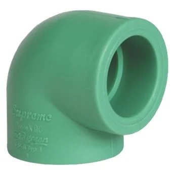 Supreme PP-R Green Elbow