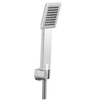 ESS ESS Shower 3.5" Hs Square With 1.5 Mtr Flex Tube & Hook