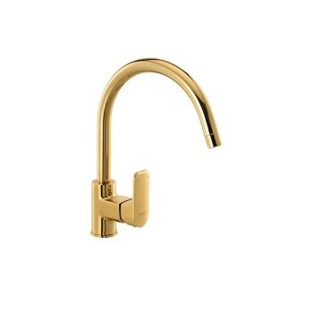 Cera Lustre Chelsea Single Lever Deck Mounted Basin Mixer