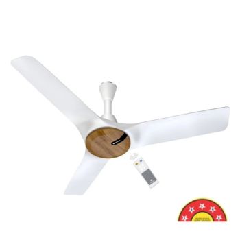 Havells Stealth Neo BLDC 1200mm Ceiling Fan Wood Pearl White