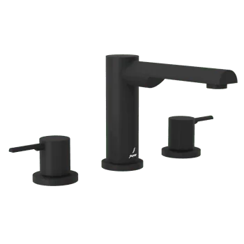 Jaquar Florentine Prime 3-Hole Basin Mixer without Popup Waste System Black Matt FLP-BLM-5189PM