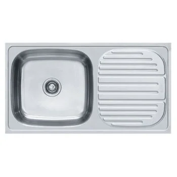 Franke 611 X Omni 40x20 (1004x504) Stainless Steel Sink Single Bowl with Drain Board