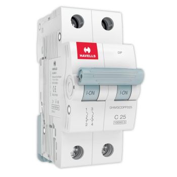 Havells MCB Double Pole DP C Curve