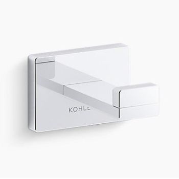 Kohler Complementary Square single robe hook