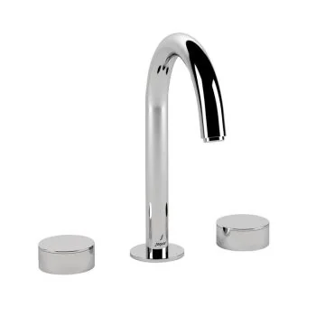 Jaquar Laguna 3 Hole Basin Mixer with Pipe Spout Floor Mounted