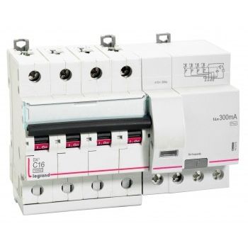 Legrand RCBO Four Pole 415 V AC Type 100 mA