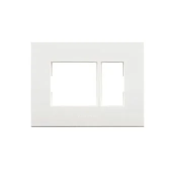 Roma Penta Regular Switch Plate - White