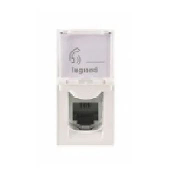 Legrand Lyncus RJ 45 Cat 6 UTP 1M White 677265