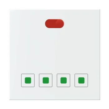 Anchor Roma Urban Touch 1 Way 4 Switch with Remote - 10A