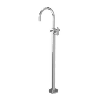 Jaquar Vignette Prime Exposed Parts of Floor Mounted Single Lever Bath Mixer with Provision for Hand Shower Chrome