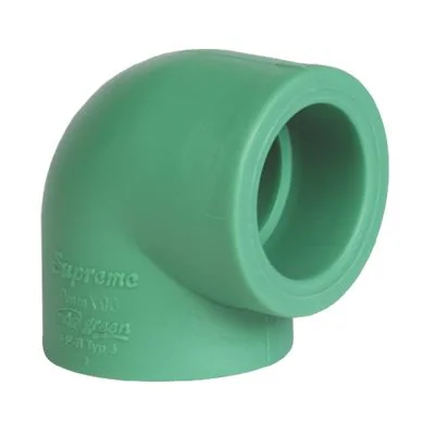 Supreme PP-R Green Elbow