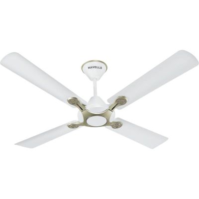 Havells Leganza 4 Blade 1200mm Ceiling Fan Pearl White-Silver