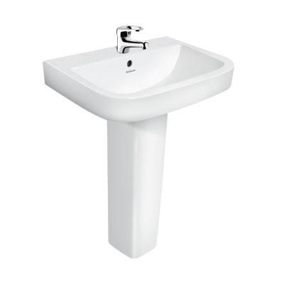 Hindware Neo  Pedestal Basin Starwhite (10098 + 11032)