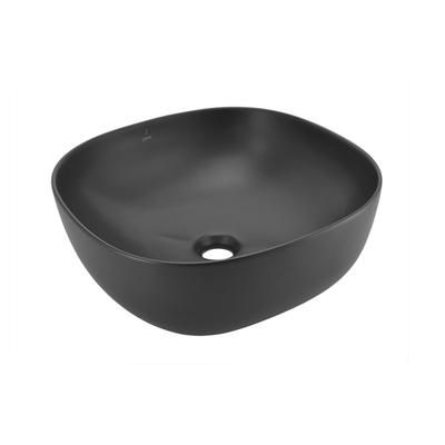 Jaquar Jdr Thin Rim Table Top Basin Black Matt (JDS-BLM-25911)